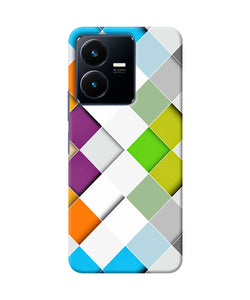 Abstract color box Vivo Y22 Back Cover