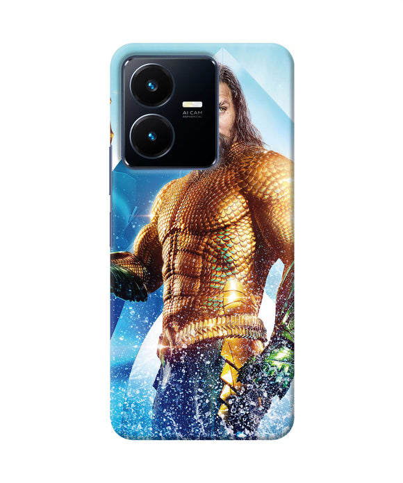 Aquaman water poster Vivo Y22 Back Cover