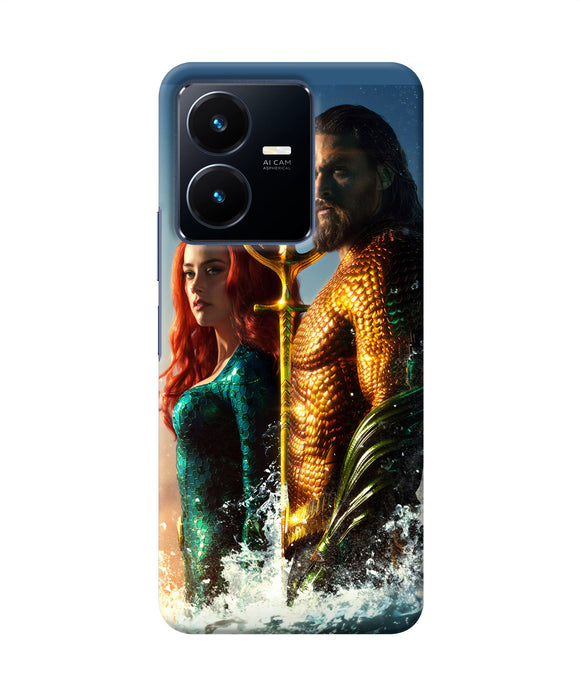 Aquaman couple Vivo Y22 Back Cover