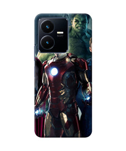 Ironman hulk space Vivo Y22 Back Cover