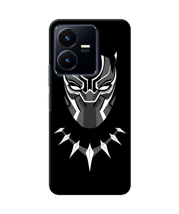 Black penthon cartoon Vivo Y22 Back Cover