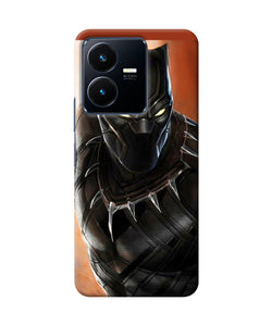 Black penthon super hero Vivo Y22 Back Cover