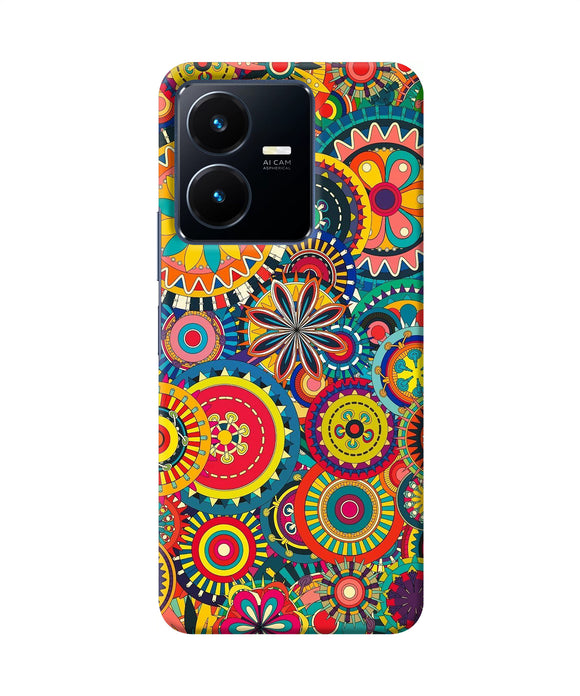 Colorful circle pattern Vivo Y22 Back Cover