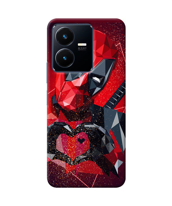 Deadpool love Vivo Y22 Back Cover