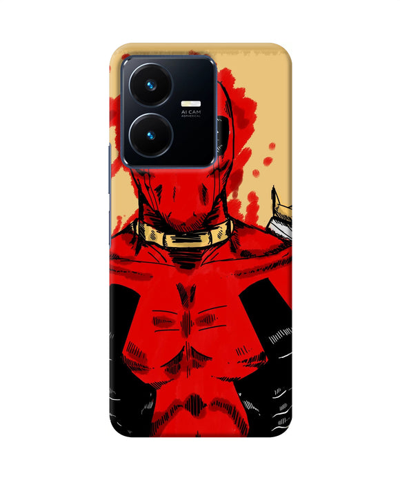 Blooded deadpool Vivo Y22 Back Cover