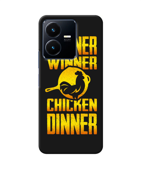 Pubg chicken dinner Vivo Y22 Back Cover