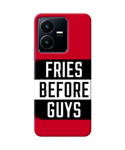 Fries before guys quote Vivo Y22 Back Cover