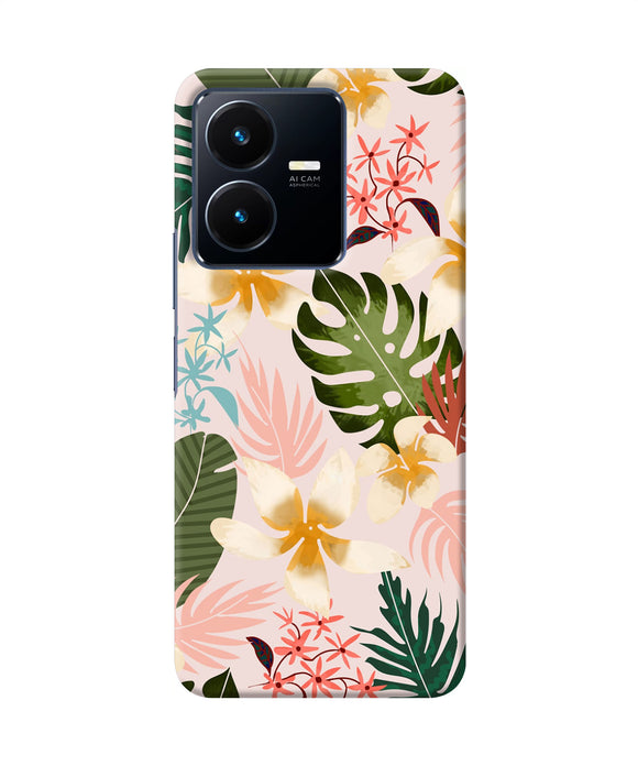 Leaf print Vivo Y22 Back Cover