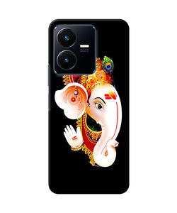 Lord ganesh face Vivo Y22 Back Cover