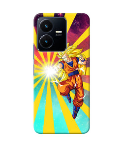 Goku super saiyan Vivo Y22 Back Cover