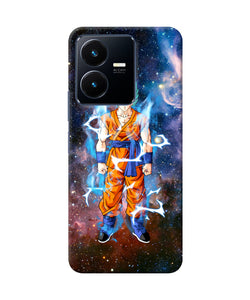 Vegeta goku galaxy Vivo Y22 Back Cover