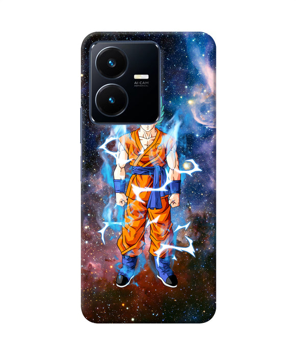 Vegeta goku galaxy Vivo Y22 Back Cover