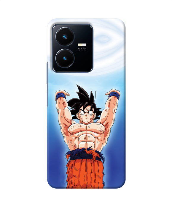 Goku super saiyan power Vivo Y22 Back Cover