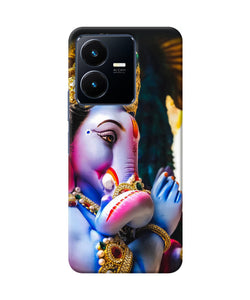 Lord ganesh statue Vivo Y22 Back Cover