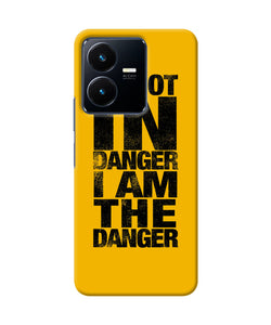 Im not in danger quote Vivo Y22 Back Cover