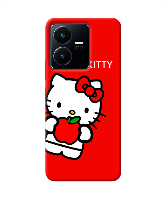 Hello kitty red Vivo Y22 Back Cover