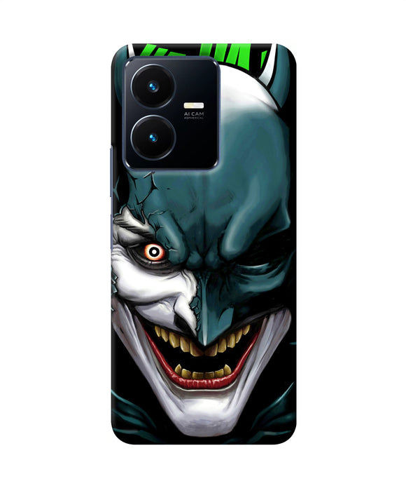 Batman joker smile Vivo Y22 Back Cover