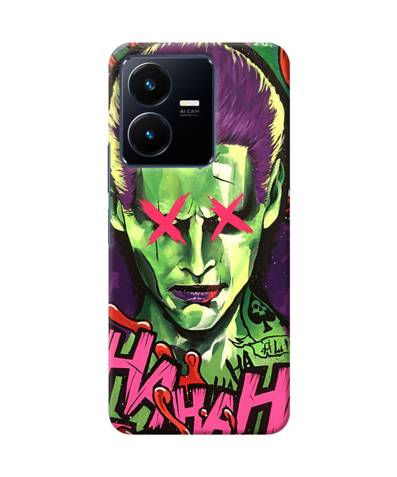 Damaged joker anim Vivo Y22 Back Cover