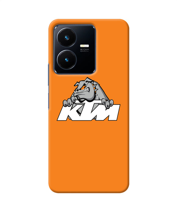 KTM dog logo Vivo Y22 Back Cover