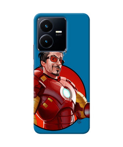 Ironman animate Vivo Y22 Back Cover