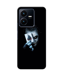 Joker dark knight card Vivo Y22 Back Cover