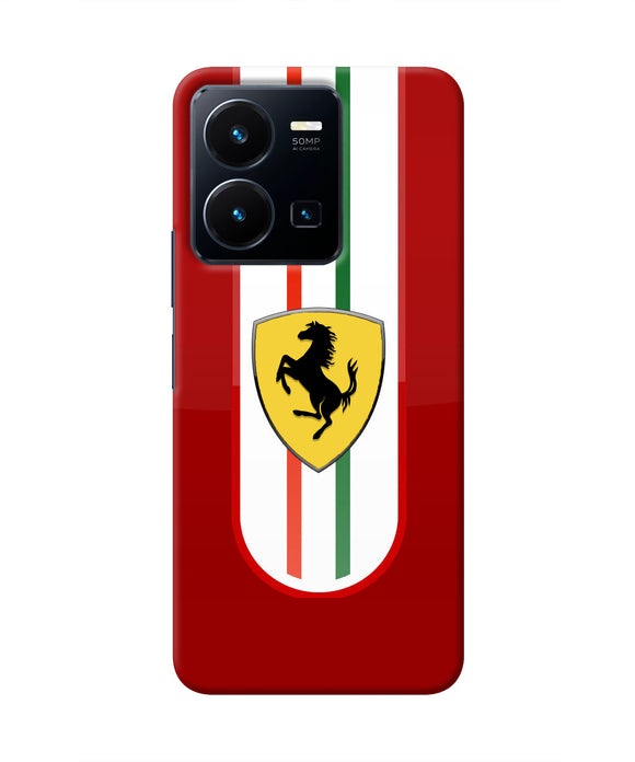 Ferrari Art Vivo Y35 Real 4D Back Cover