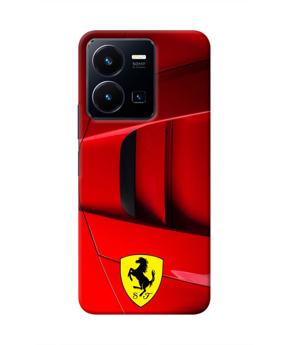Ferrari Car Vivo Y35 Real 4D Back Cover
