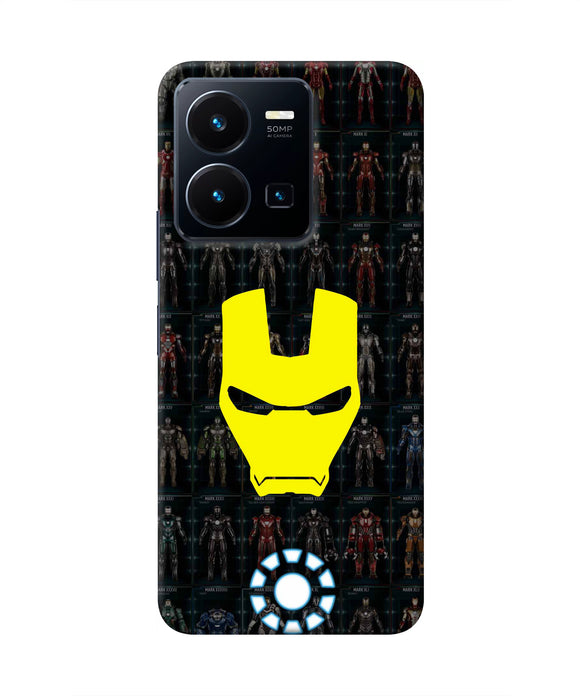 Iron Man Suit Vivo Y35 Real 4D Back Cover