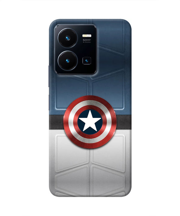 Captain America Suit Vivo Y35 Real 4D Back Cover