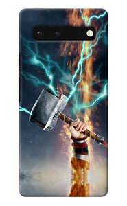 Thor Hammer Mjolnir Google Pixel 6 Back Cover