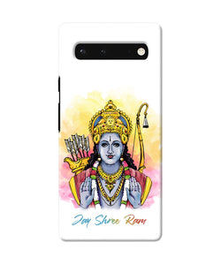 Jay Shree Ram Google Pixel 6 Back Cover