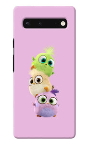 Cute Little Birds Google Pixel 6 Back Cover