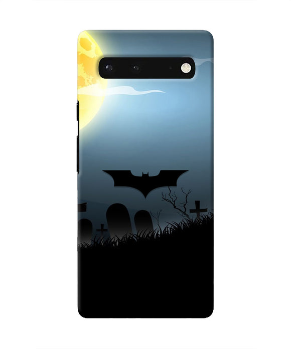 Batman Scary cemetry Google Pixel 6 Real 4D Back Cover