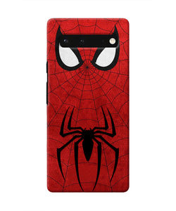 Spiderman Eyes Google Pixel 6 Real 4D Back Cover