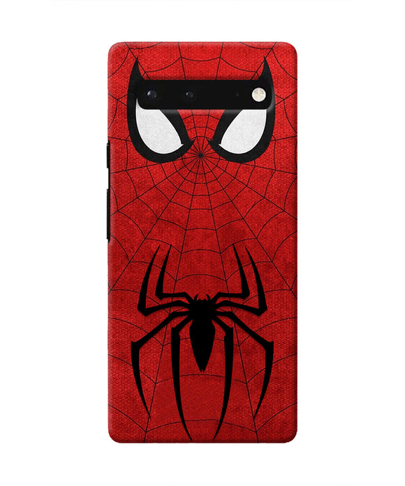 Spiderman Eyes Google Pixel 6 Real 4D Back Cover