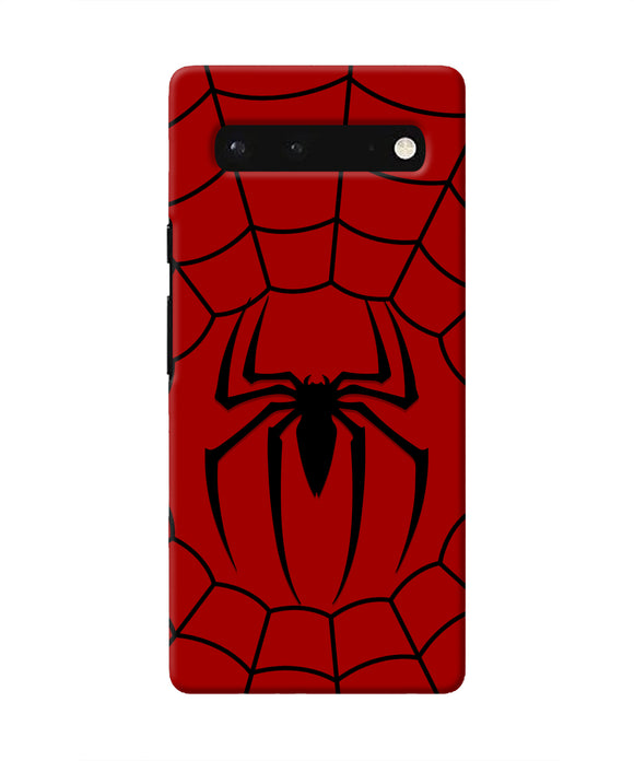 Spiderman Web Google Pixel 6 Real 4D Back Cover