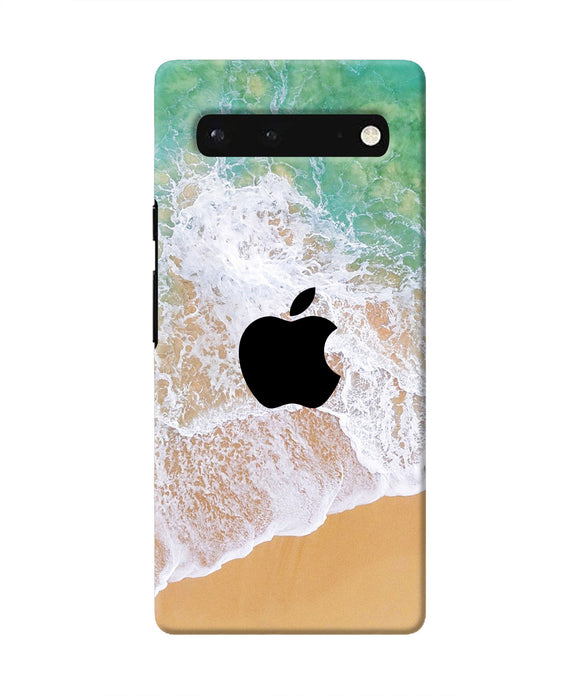 Apple Ocean Google Pixel 6 Real 4D Back Cover