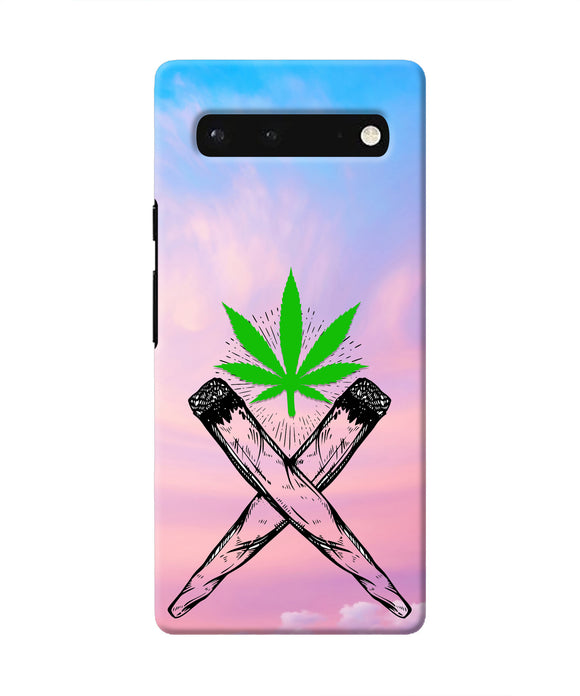 Weed Dreamy Google Pixel 6 Real 4D Back Cover