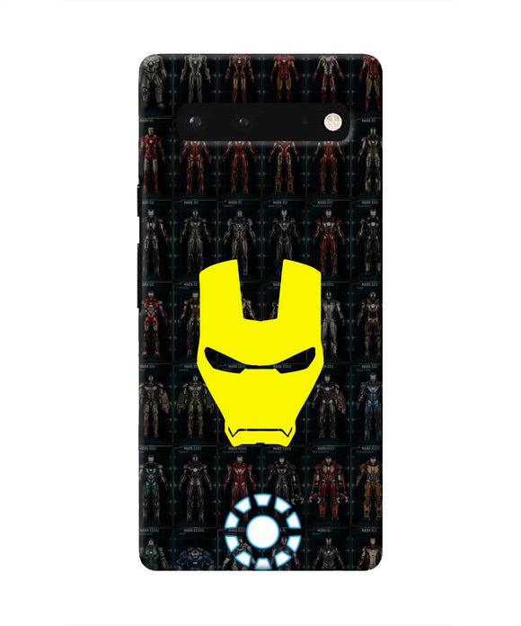 Iron Man Suit Google Pixel 6 Real 4D Back Cover
