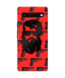 Rocky Bhai Beard Look Google Pixel 6 Real 4D Back Cover