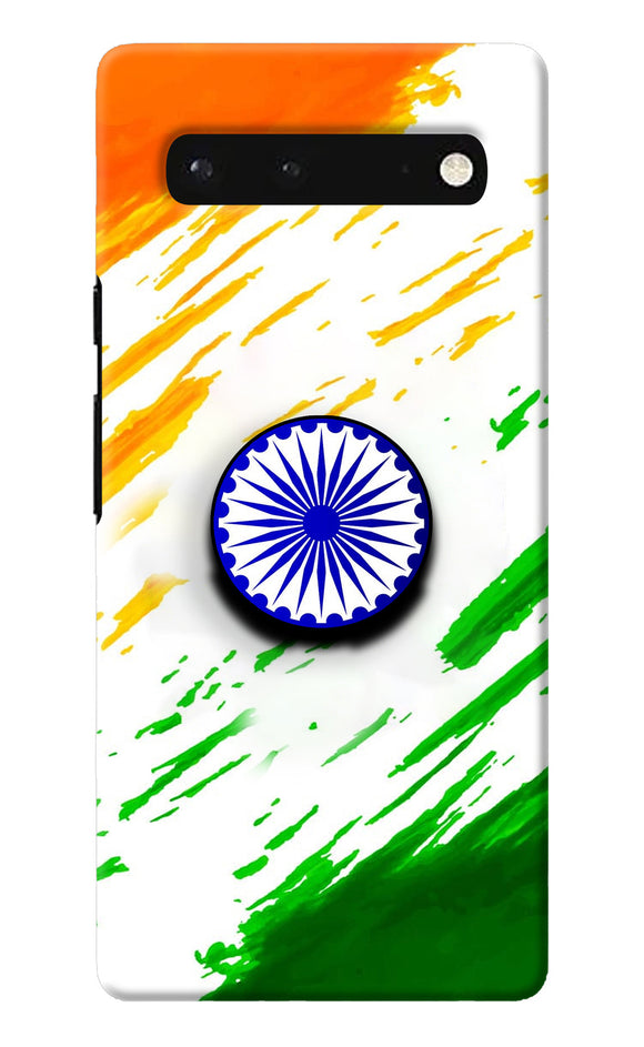 Indian Flag Ashoka Chakra Google Pixel 6 Pop Case