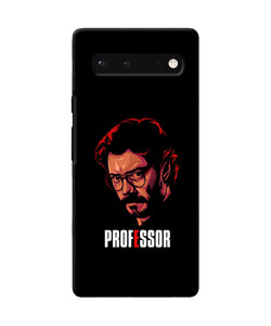 Money Heist Professor Sketch Google Pixel 6 Back Cover