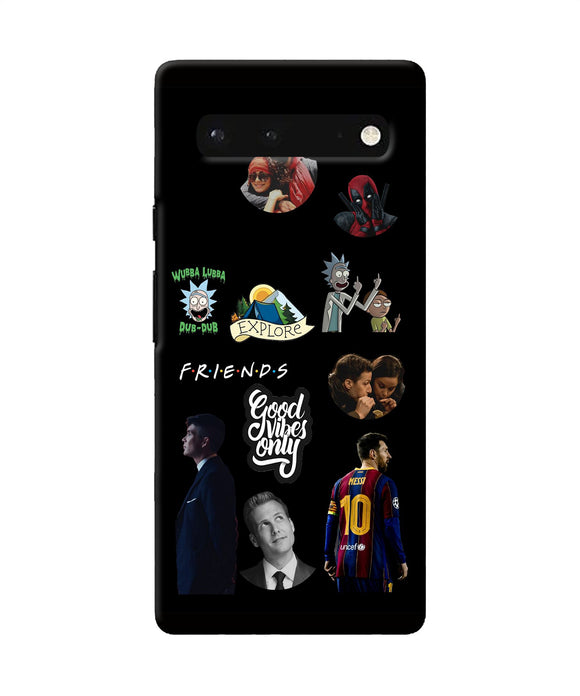 Positive Characters Google Pixel 6 Back Cover