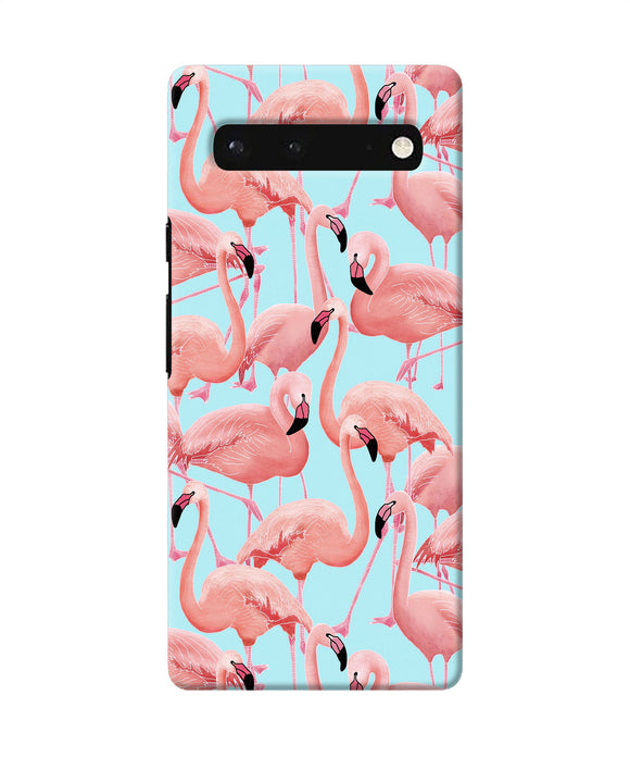 Abstract sheer bird print Google Pixel 6 Back Cover