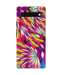 Abstract colorful print Google Pixel 6 Back Cover