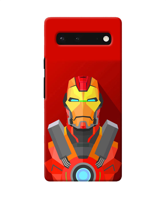 Ironman print Google Pixel 6 Back Cover