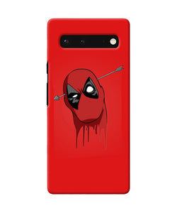 Funny deadpool Google Pixel 6 Back Cover