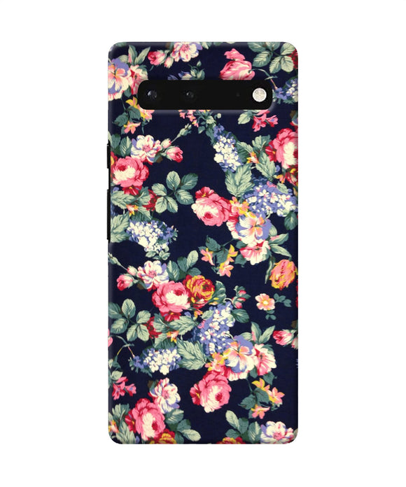 Natural flower print Google Pixel 6 Back Cover