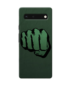 Hulk smash logo Google Pixel 6 Back Cover