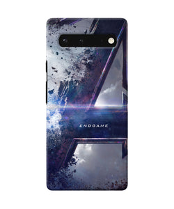 Avengers end game poster Google Pixel 6 Back Cover